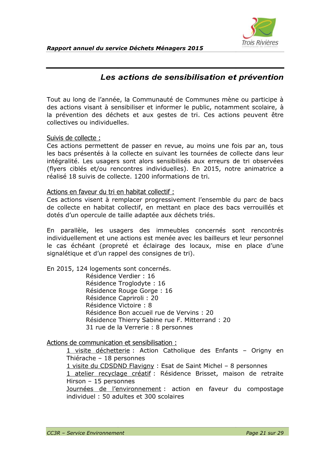 rencontre prevention dechets